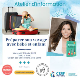 Préparer son voyage avec bébé et enfant item