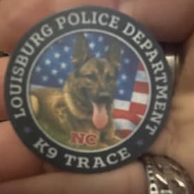 K9 Trace Ceramic Challenge Coin item