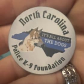 K9 Trace Ceramic Challenge Coin item