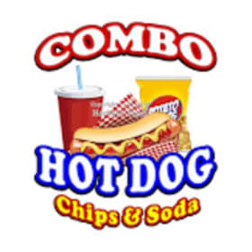 Hot Dog, Chips, & Drink Combo item