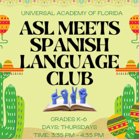American Sign Language (ASL) Meets Spanish Language Club item