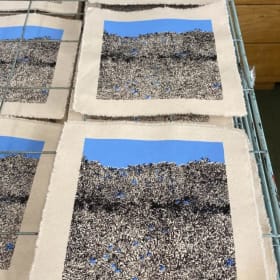 Sérigraphie - Silkscreen print - Karine Locatelli item