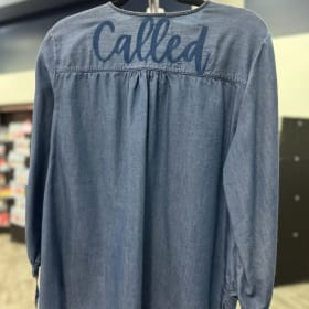 "Called" XS/L BOGO flannel/Chambray item