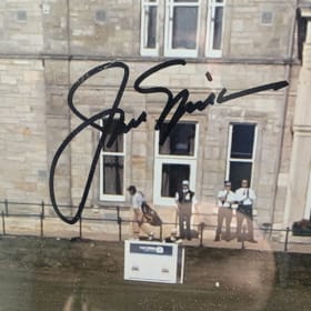 Jack Nicklaus Signed & Framed Photo w/ COA item