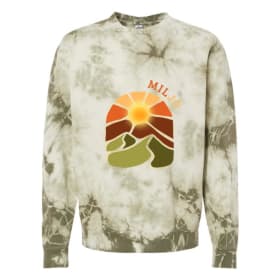 CREW NECK TIE DYE MILJÖ item