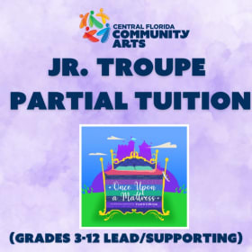 Jr. Troupe PARTIAL Tuition (3-12 Lead) Once Upon a Mattress item