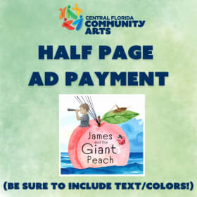 Half Page Ad Payment, James & the Giant Peach item
