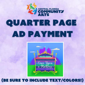 Quarter Page Ad Payment, Once Upon a Mattress item