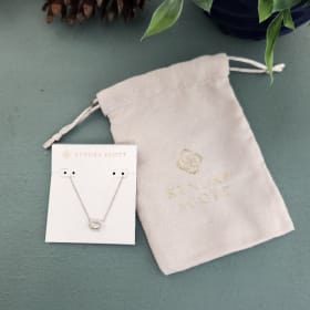 Kendra Scott Oval Silver Necklace item