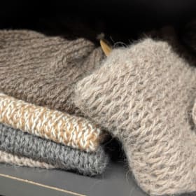 Pure Alpaca Lacy Scarf item