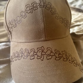 Suede Khaki Baseball Cap item