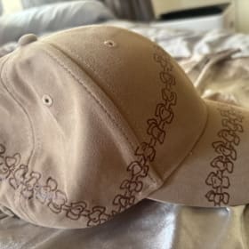 Suede Khaki Baseball Cap item