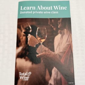 #17 Sip, Savor, and Learn – Wine Class for 20! item
