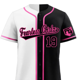 White,Black & Pink w/Personalization item