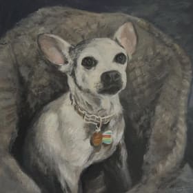 Fine Art Pet Portrait by Vicki Parry item