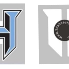 Huskies “H” croc jibbetz item