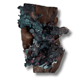 Splash Copper & Glass On Redwood - Bill Batiglia item