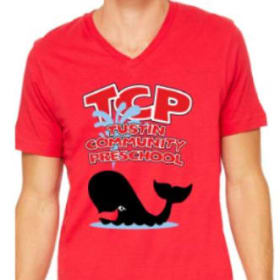 Adult V-Neck T-Shirt item