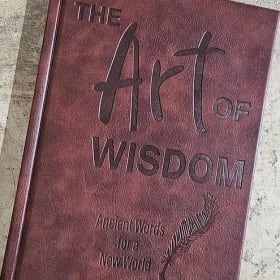 The Art of Wisdom readers gift book item