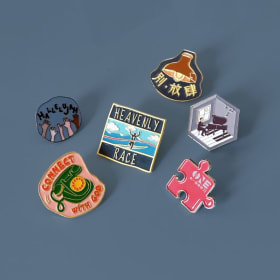 "Connect with God " - Enamel Pin item