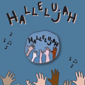Hallelujah - Enamel Pin item