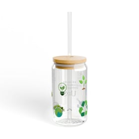 Photo : Verre en vitre "Finissant en Environnement 2026"