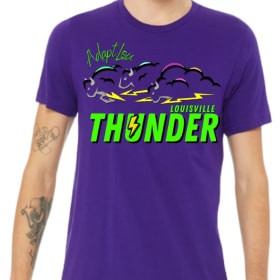 AdaptLou Thunder Basketball T-shirt - City Logo item