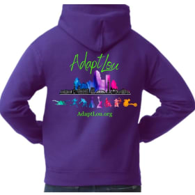 AdaptLou Thunder Basketball Hoodie - City Logo item