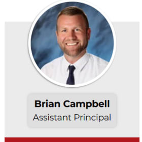Assistant Principal for a Day (Mr. Campbell) item