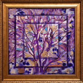 Original Painting: INDIGO FOREST item