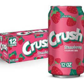 Strawberry Crush Soda item