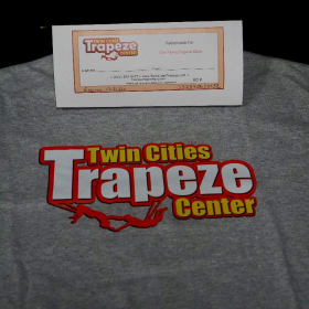 Free Trapeze Class and Adult T-shirt item