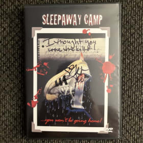 SLEEPAWAY CAMP DVD SIGNED BY LEAD ACTOR FELISSA ROSE item
