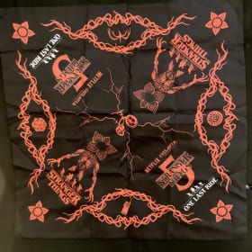 STRANGER THINGS CICLAVIA EXCLUSIVE SCARF 21 x 21 INCHES NEW item