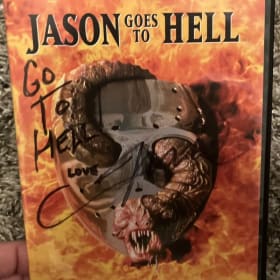 JASON GOES TO HELL FINAL FRIDAY DVD SIGNED BY ADAM MARCUS item