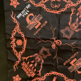 STRANGER THINGS CICLAVIA EXCLUSIVE SCARF 21 x 21 INCHES NEW item