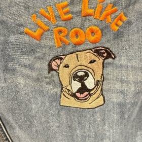 Live Like Roo Jean Jacket item