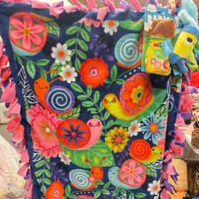 Spring blanket and toys item