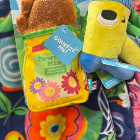 Spring blanket and toys item