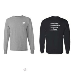 I am GIRL Small Logo Long Sleeve T item