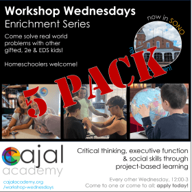 Workshop Wednesdays 5-pack item