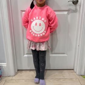 2.0 Smiley Face Sweatshirt Pink item