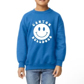 2.0 Smiley Face Sweatshirt Royal Blue item