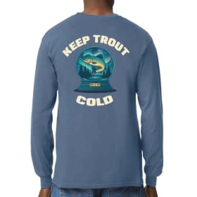 Keep Trout Cold - MEDIUM Northern Lights Long Sleeve T Shirt item