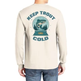 Keep Trout Cold - XL Snow Globe Long Sleeve T Shirt item