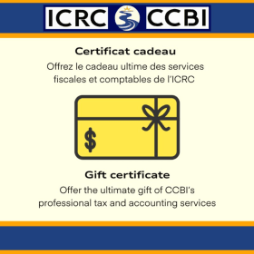 Services professionnels, consultation ou préparation d'impôt item