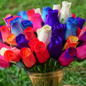 Wooden Roses item