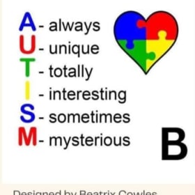 Adult Small - A.U.T.I.S.M. item