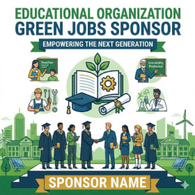 Green Jobs Summit Educational Organization Sponsor  item