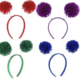 Headband with Pompoms item